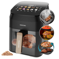 Freidora de Aire Cecotec Airfryer Cecofry&Grill Smokin' 4500 4,5 Litros 1900 W