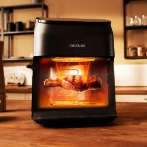 Freidora de Aire Cecotec Airfryer Cecofry&Grill Smokin' 4500 4,5 Litros 1900 W
