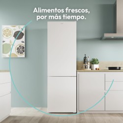 Frigorífico Combi CANDY CCT3L517EW Blanco Capacidad de 260 Litros