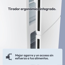Frigorífico Combi CANDY CCT3L517EW Blanco Capacidad de 260 Litros
