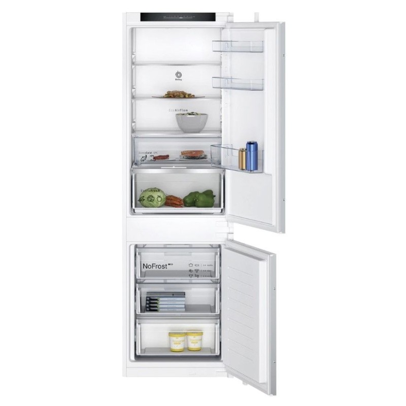 Frigorífico Integrable Combi BALAY 3KIE734F Blanco Capacidad de 260 Litros 177x56cm Frigorífico Integrable Combi BALAY 3KIE734F Blanco Capacidad de 260 Litros 177x56cm