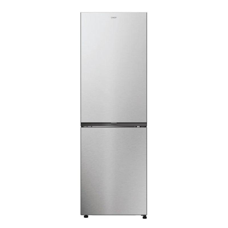 Kühlschrank Combi CANDY CNCQ2T618EX Inox Kapazität von 355 Liter