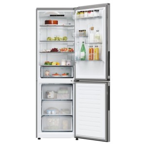 Frigorífico Combi CANDY CNCQ2T618EX Inox Capacidad de 355 Litros
