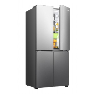Amerikanischer Kühlschrank Hisense RQ5P470SEIE Inox Kapazität von 483 Liter