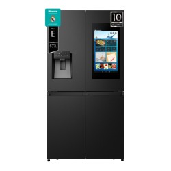 Frigorífico Americano Combi 4 Puertas Hisense RQ760N4IFE Negro Capacidad de 577 Litros
