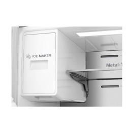 Frigorífico Americano Combi 4 Puertas Hisense RQ760N4SASE Inox Capacidad de 584 Litros