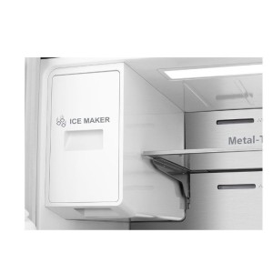 Frigorífico Americano Combi 4 Puertas Hisense RQ760N4SASE Inox Capacidad de 584 Litros
