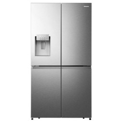 Frigorífico Americano Combi 4 Puertas Hisense RQ760N4SASE Inox Capacidad de 584 Litros