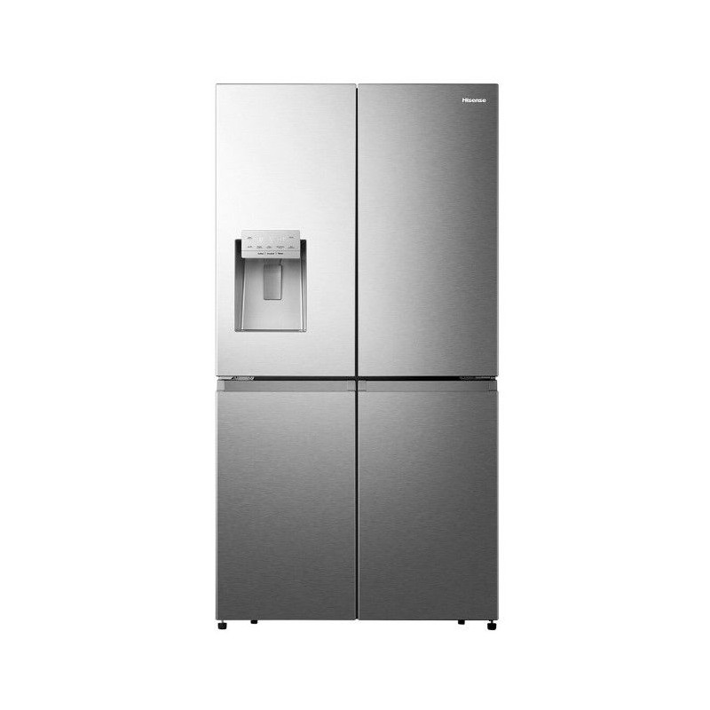 Frigorífico Americano Combi 4 Puertas Hisense RQ760N4SASE Inox Capacidad de 584 Litros Frigorífico Americano Combi 4 Puertas Hisense RQ760N4SASE Inox Capacidad de 584 Litros