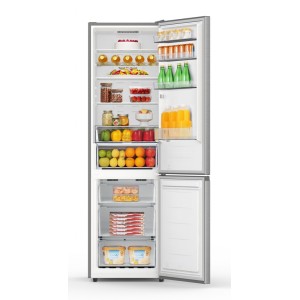 Frigorífico Combi Hisense RB3K330SAIC Inox Capacidad de 330 Litros