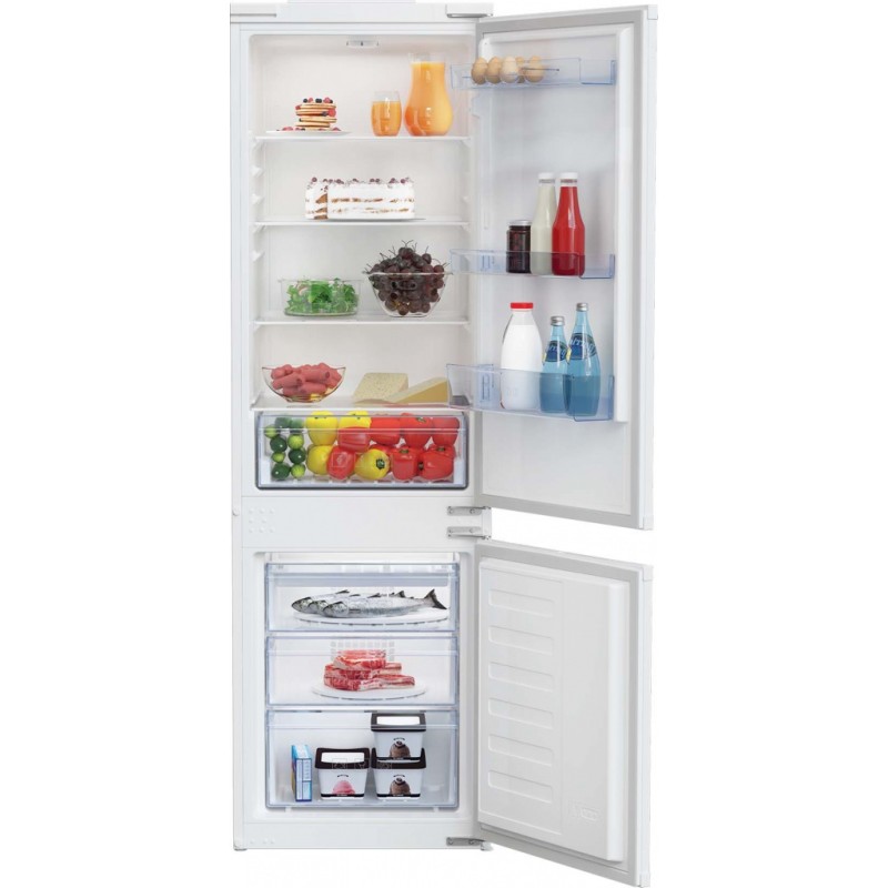 Frigorífico Integrable Combi BEKO BCSA285K4SN Blanco Capacidad de 285 Litros Frigorífico Integrable Combi BEKO BCSA285K4SN Blanco Capacidad de 285 Litros