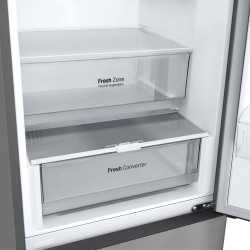 Kühlschrank Combi LG GBV21NCDPY Inox Kapazität von 407 Liter