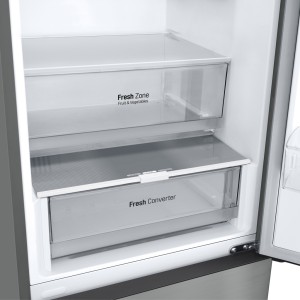 Kühlschrank Combi LG GBV21NCDPY Inox Kapazität von 407 Liter