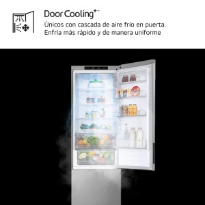 Frigorífico Combi LG GBV21NCDPY Inox Antihuellas Capacidad de 344 Litros
