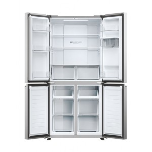 Amerikanischer Kühlschrank Combi HAIER HCR3818EWMM Inox Kapazität von 463 Liter