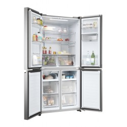 Amerikanischer Kühlschrank Combi HAIER HCR3818EWMM Inox Kapazität von 463 Liter