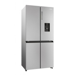 Frigorífico Americano Combi HAIER HCR3818EWMM Inox Capacidad de 463 Litros