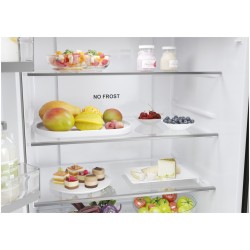 Frigorífico Americano Combi 4 Puertas HAIER HFR5719ENMG Inox Capacidad de 446 Litros