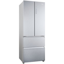 Frigorífico Americano Combi 4 Puertas HAIER HFR5719ENMG Inox Capacidad de 446 Litros