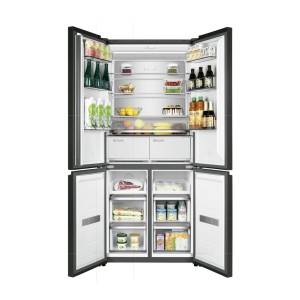 Frigorífico Americano Combi 4 Puertas TCL RC456CXE0 Inox Capacidad de 456 Litros