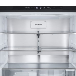 Amerikanischer Kühlschrank Combi LG GMG961EVKE Schwarz Kapazität von 463 Liter
