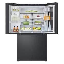 Amerikanischer Kühlschrank Combi LG GMG961EVKE Schwarz Kapazität von 463 Liter