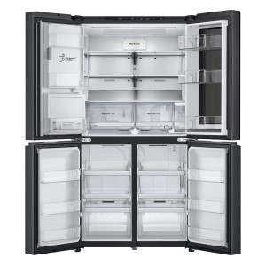 Amerikanischer Kühlschrank Combi LG GMG961EVKE Schwarz Kapazität von 463 Liter