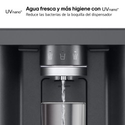 Frigorífico Americano Combi LG GMG961EVKE Negro Capacidad de 638 Litros