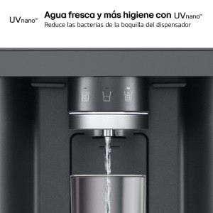 Frigorífico Americano Combi LG GMG961EVKE Negro Capacidad de 638 Litros