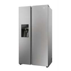 Amerikanischer Kühlschrank HAIER HSR5918DIMP Inox Kapazität von 511 Liter