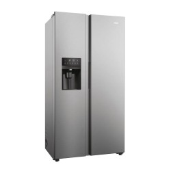 Frigorífico Americano HAIER HSR5918DIMP Inox Capacidad de 511 Litros