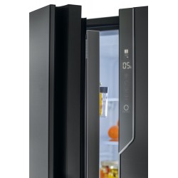 Frigorífico Americano Combi 4 Puertas HAIER HB26FSNAAA Negro Capacidad de 750 Litros