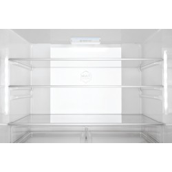 Frigorífico Americano Combi 4 Puertas HAIER HB26FSNAAA Negro Capacidad de 750 Litros