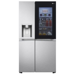 Amerikanischer Kühlschrank Combi 4 Türen LG GSXV90MBAE Inox Kapazität von 635 Liter