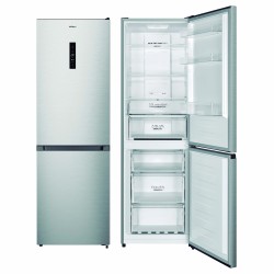 Frigorífico Combi Edesa EFC1834NFEX Inox Capacidad de 304 Litros