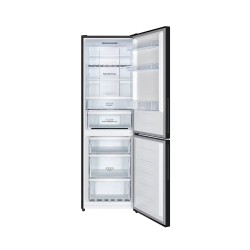 Frigorífico Combi Edesa EFC1822NFGBK Negro Capacidad de 304 Litros