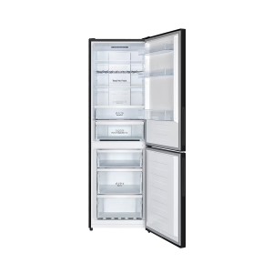 Frigorífico Combi Edesa EFC1822NFGBK Negro Capacidad de 304 Litros