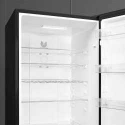 Frigorífico Combi Smeg RC20KDND Negro Capacidad de 331 Litros