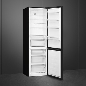 Frigorífico Combi Smeg RC20KDND Negro Capacidad de 331 Litros