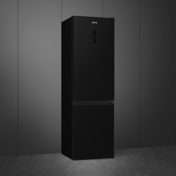 Frigorífico Combi Smeg RC20KDND Negro Capacidad de 331 Litros