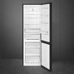 Frigorífico Combi Smeg RC20KDND Negro Capacidad de 331 Litros