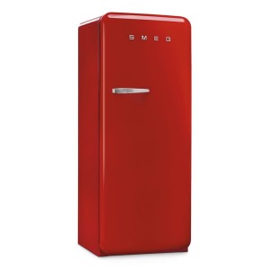 Frigorífico 1 Puerta Smeg FAB28RRD6 Rojo Capacidad de 331 Litros
