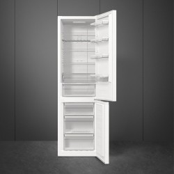 Kühlschrank Combi Smeg RC20WDNE Weiß Kapazität von 331 Liter