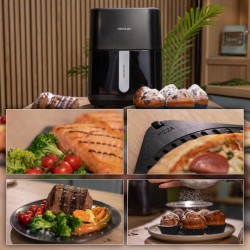 Freidora de Aire Cecotec Airfryer Cecofry&Grill Duoheat 4000 4 Litros 1900 W