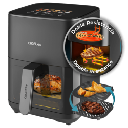 Freidora de Aire Cecotec Airfryer Cecofry&Grill Duoheat 4000 4 Litros 1900 W