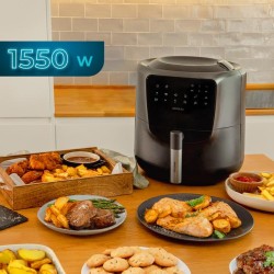 Freidora de Aire Cecotec Airfryer Cecofry Rain M 5,5 Litros 1550 W