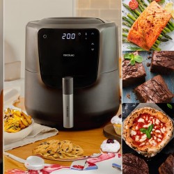 Freidora de Aire Cecotec Airfryer Cecofry Rain M 5,5 Litros 1550 W