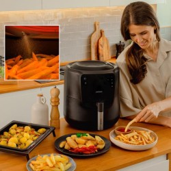 Freidora de Aire Cecotec Airfryer Cecofry Rain M 5,5 Litros 1550 W
