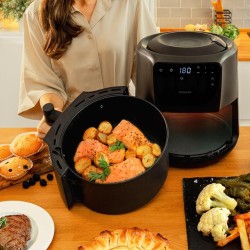 Freidora de Aire Cecotec Airfryer Cecofry Rain 5,5 Litros 1550W