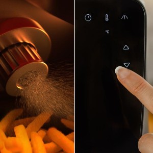 Freidora de Aire Cecotec Airfryer Cecofry Rain 5,5 Litros 1550W